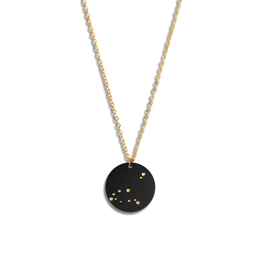 Capricorn Zodiac Necklace (December 22-January 19)